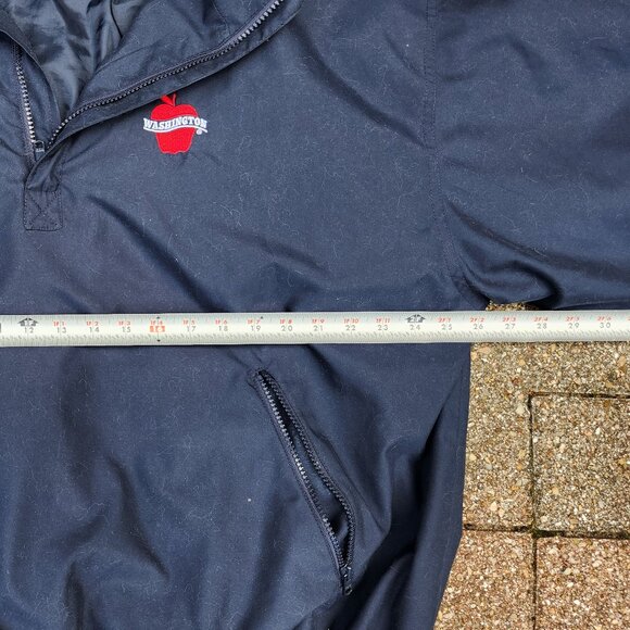 Washington 1/4 zip Coach Windbreaker Size XL - Picture 4 of 4